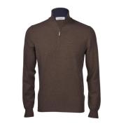 Gran Sasso trui met rits Gran Sasso , Brown , Heren