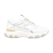 Witte Leren Sneakers - Stijlvol en Comfortabel Hogan , White , Dames