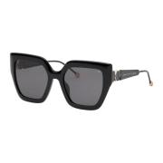 Zwarte Vlinder Zonnebril Philipp Plein , Black , Dames