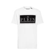 White Stones T-Shirt Philipp Plein , White , Heren