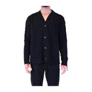 Knitwear Cdu741Nero-3 Laneus , Black , Heren