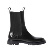 Wooster Chelsea Laarzen - Stijlvol en Cool Scarosso , Black , Heren