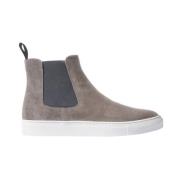 Tommaso Grijze Suède Platform Sneakers Scarosso , Gray , Heren