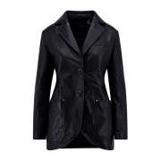 Leather Jackets Durazzi Milano , Black , Dames
