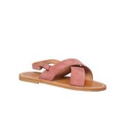 Flat Sandals K.jacques , Pink , Dames