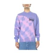 Sweatshirt Aries , Purple , Heren