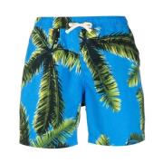 Palmboom Zwemshorts Rood Blue Sky Inn , Blue , Heren