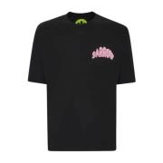 Zwart Jersey T-shirt voor Mannen Barrow , Black , Heren