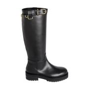 Hoge Laarzenvoor Heren Dondup , Black , Dames