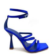 High Heel Sandals Sergio Levantesi , Blue , Dames
