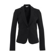 Zwarte Aw23 Dames Blazer, Stijlvol en veelzijdig Liu Jo , Black , Dame...