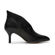 Moderne Leren Enkellaars - Valentine Shoe the Bear , Black , Dames