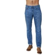 Denim Skinny Jeans voor Heren Z Zegna , Blue , Heren