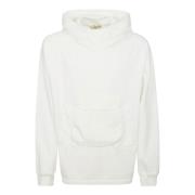 Hoodie Ten C , White , Heren