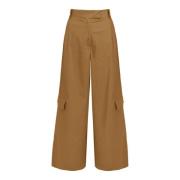 Cargo Palazzo Broek BomBoogie , Brown , Dames