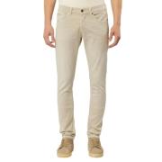 Stijlvolle Grijze Slim-Fit Broek voor Heren Dondup , Gray , Heren