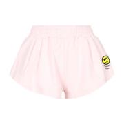 Roze Katoenen Shorts Barrow , Pink , Dames