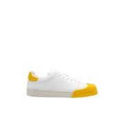 Witte en Gele Dada Sneakers Marni , White , Dames