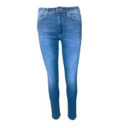 Super Skinny Fit Jeans Dondup , Blue , Dames