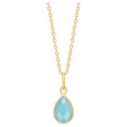 Sophie ketting Aqua Frk. Lisberg , Blue , Dames