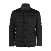 Down Jackets Moorer , Black , Heren