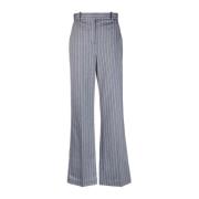 Straight Trousers Circolo 1901 , Blue , Dames