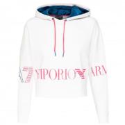 Hoodie Emporio Armani EA7 , White , Dames