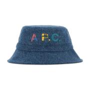 Hats A.p.c. , Blue , Dames