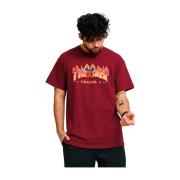 t-shirt Thrasher , Red , Heren