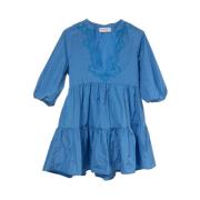 Short Dresses Ermanno Scervino , Blue , Dames