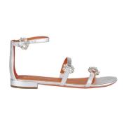 Flat Sandals Aldo Castagna , Gray , Dames