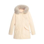 Winter Parka Jas Woolrich , Beige , Dames