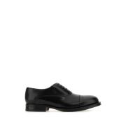 Moderne Zakelijke Veterschoenen Lanvin , Black , Heren