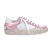 Casual stoffen sneakers Crime London , White , Dames