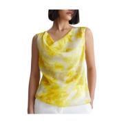 Gedrapeerde Top Liu Jo , Yellow , Dames