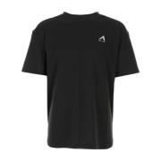 Zwart mesh T-shirt 1017 Alyx 9SM , Black , Heren