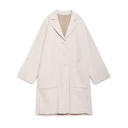 Stijlvolle Jas voor Vrouwen Maliparmi , White , Dames