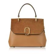 Handbags Le Parmentier , Beige , Dames