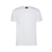 Klassieke T-Shirt Topwear Peuterey , White , Heren