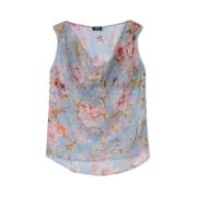 Polyamide Mouwloze Tops Collectie Liu Jo , Multicolor , Dames