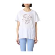 Basis T-shirt Liu Jo , Blue , Dames