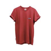 Autry Tsim401R Rode Heren T-Shirt Autry , Red , Heren