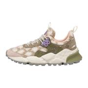 Stijlvolle schoenen voor buitenavonturen Flower Mountain , Beige , Dam...