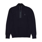 Moderne Halfzip Sweatshirt Butcher of Blue , Blue , Heren