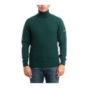 Wollen Coltrui met Hoge Kraag Roy Roger's , Green , Heren