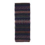 Geometrische Wollen Sjaal, Gemaakt in Schotland Howlin' , Red , Dames