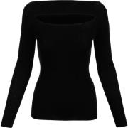 Gedurfde Longsleeve Top P.a.r.o.s.h. , Black , Dames