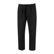 Trousers Hannes Roether , Black , Heren