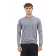 Lichtblauwe Crewneck Sweater Alpha Studio , Blue , Heren