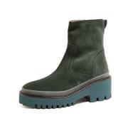 Dames Schoenen Petrol Fluweel Aw23 Pons Quintana , Green , Dames